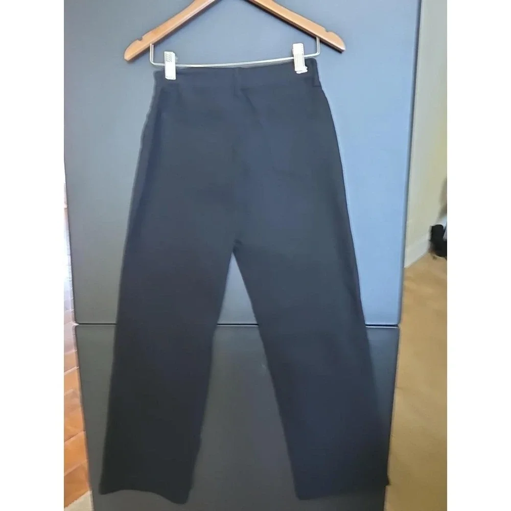 Roma Studio Women's The Straight Fit Cargo pant By Rosee Black Size Medium NWT - Picture 6 of 7